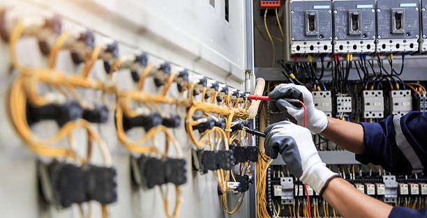 Professional Electrician technician working in Rainier, WA